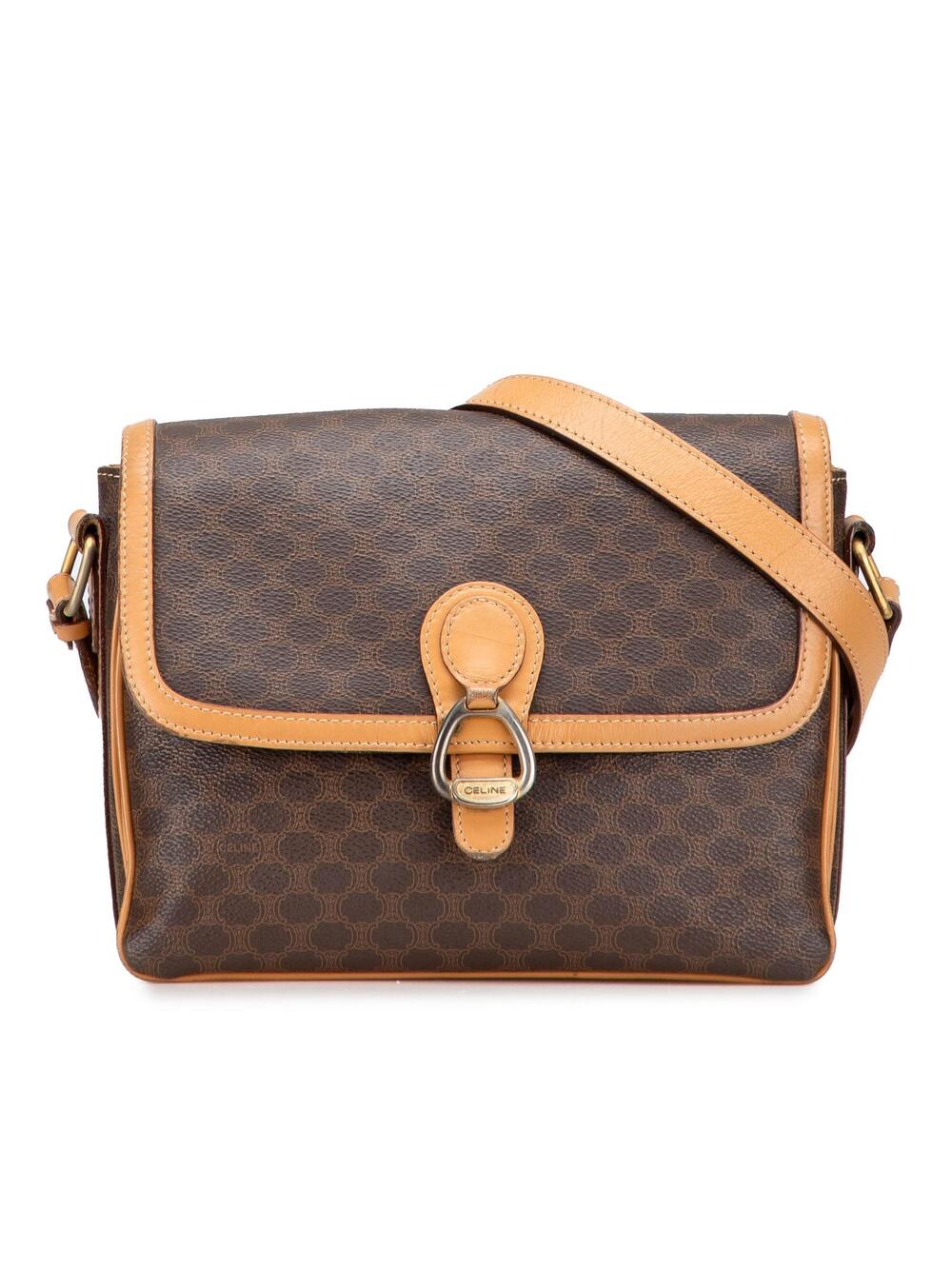 Celine Macadam Coated Canvas Crossbody #362599C41B
